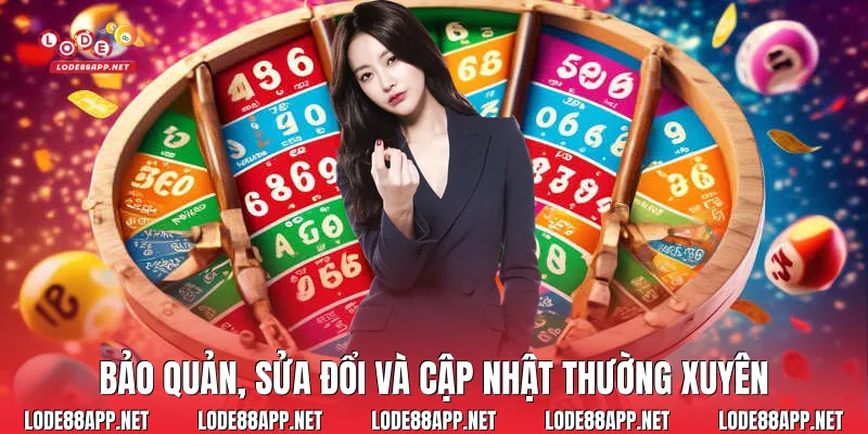 Bảo quản, sửa đổi và cập nhật thường xuyên