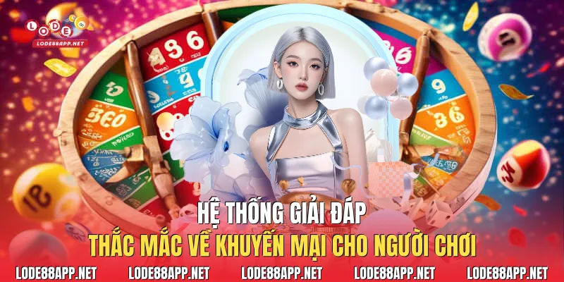 Hệ thống giải đáp thắc mắc về khuyến mại cho người chơi
