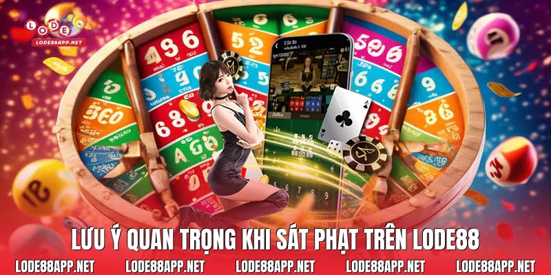 Lưu ý quan trọng khi sát phạt trên Lode88