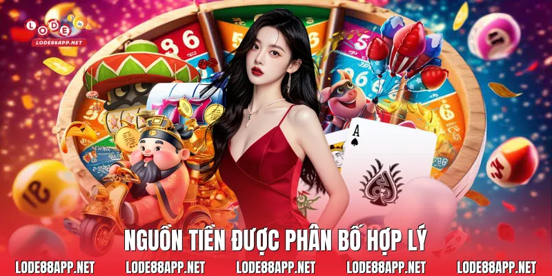 Nguồn tiền được phân bố hợp lý