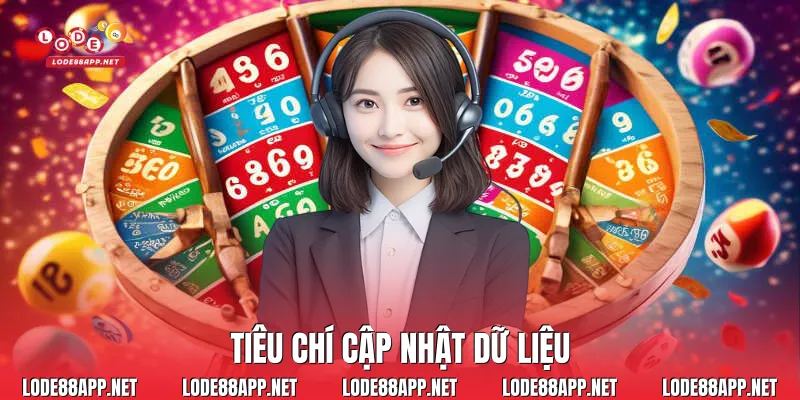 Tiêu chí cập nhật dữ liệu